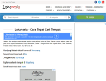 Tablet Screenshot of lokanesia.com